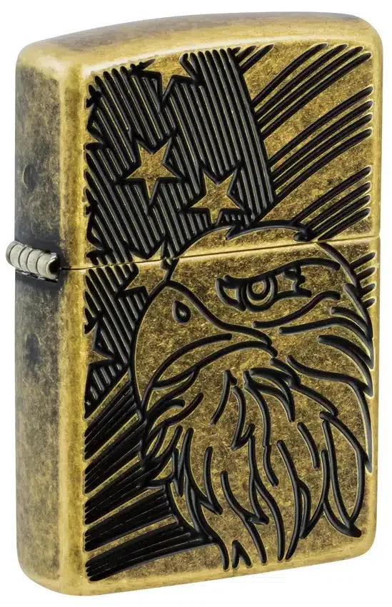 Diseño con águila y bandera Diseño con águila y bandera