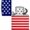Diseño con la bandera de barras y estrellas Diseño con la bandera de barras y estrellas