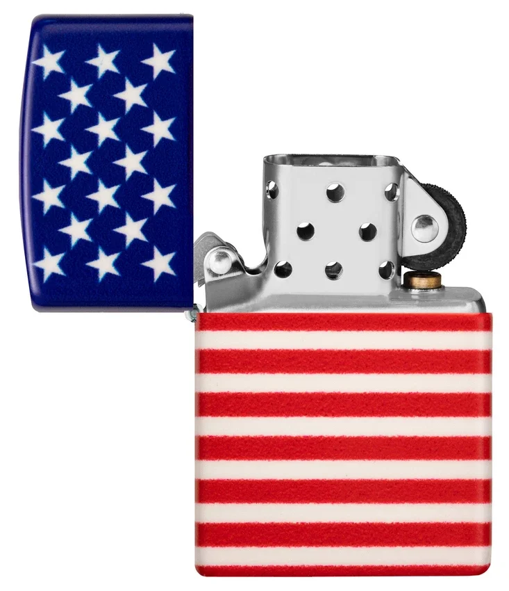 Diseño con la bandera de barras y estrellas Diseño con la bandera de barras y estrellas
