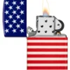 Diseño con la bandera de barras y estrellas Diseño con la bandera de barras y estrellas