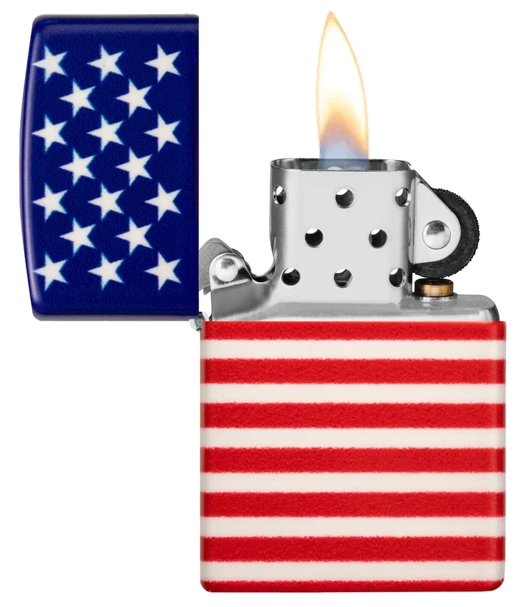 Diseño con la bandera de barras y estrellas Diseño con la bandera de barras y estrellas