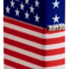 Diseño con la bandera de barras y estrellas Diseño con la bandera de barras y estrellas