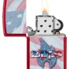 Diseño con la bandera de EE. UU. de zippo Diseño con la bandera de EE. UU. de zippo