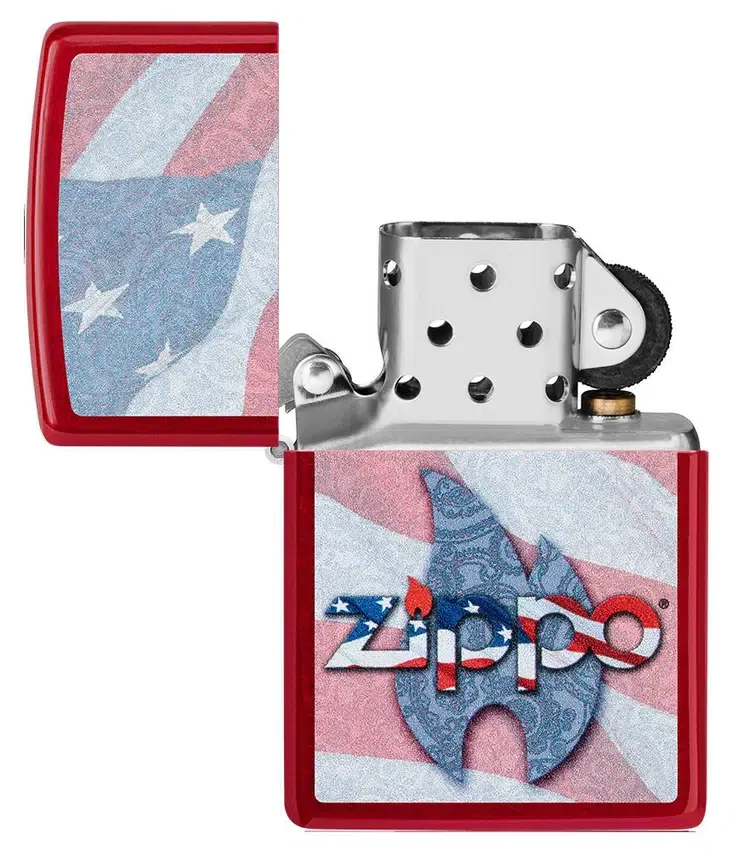 Diseño con la bandera de EE. UU. de zippo Diseño con la bandera de EE. UU. de zippo