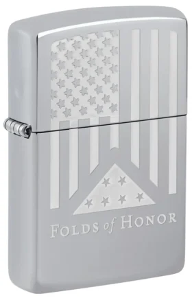 Diseño con la bandera de Folds of Honor grabada
