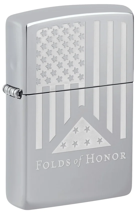 Diseño con la bandera de Folds of Honor grabada Diseño con la bandera de Folds of Honor grabada