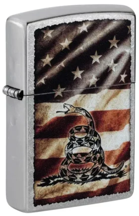 Diseño con la bandera «Dont Tread on Me®»