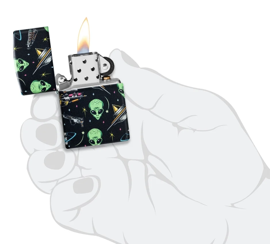Diseño con motivos alienígenas Diseño con motivos alienígenas