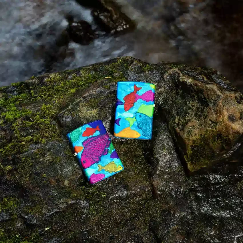 Diseño con motivos de peces Diseño con motivos de peces