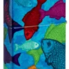 Diseño con motivos de peces Diseño con motivos de peces