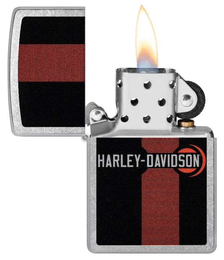 Diseño con rayas de carreras de Harley-Davidson® Diseño con rayas de carreras de Harley-Davidson®