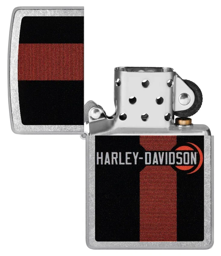 Diseño con rayas de carreras de Harley-Davidson® Diseño con rayas de carreras de Harley-Davidson®
