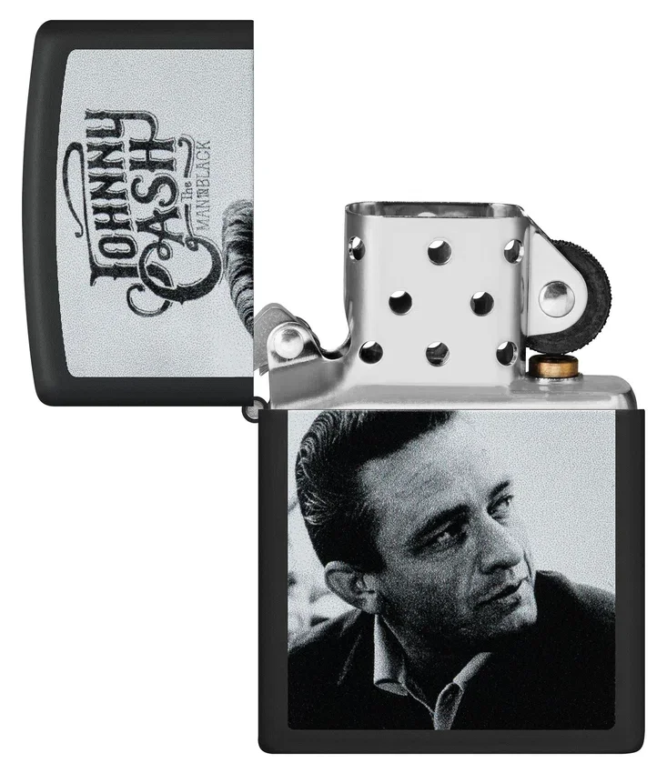 Diseño con retrato de Johnny Cash Diseño con retrato de Johnny Cash