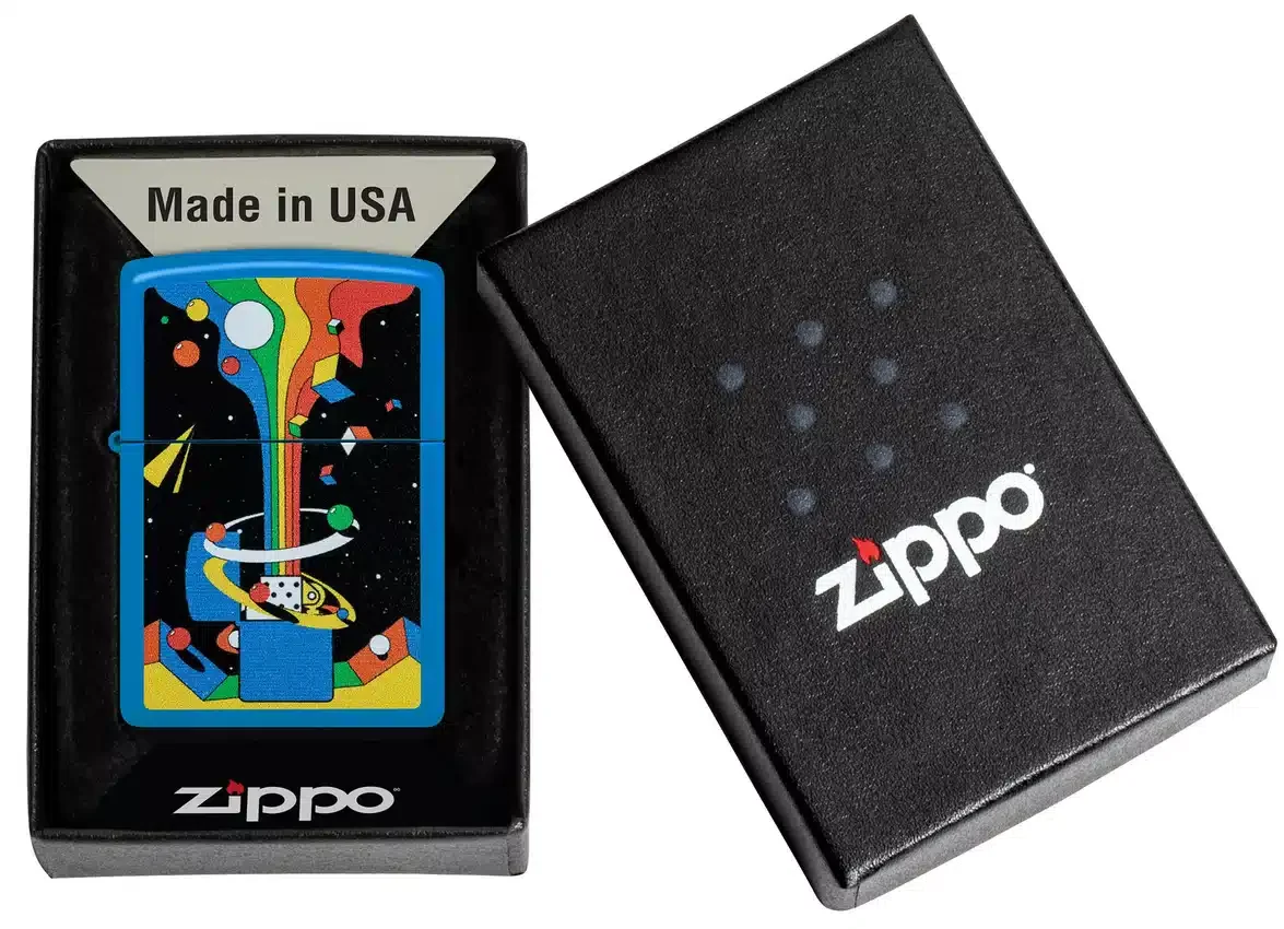 Diseño «Cosmic» de Zippo Diseño «Cosmic» de Zippo