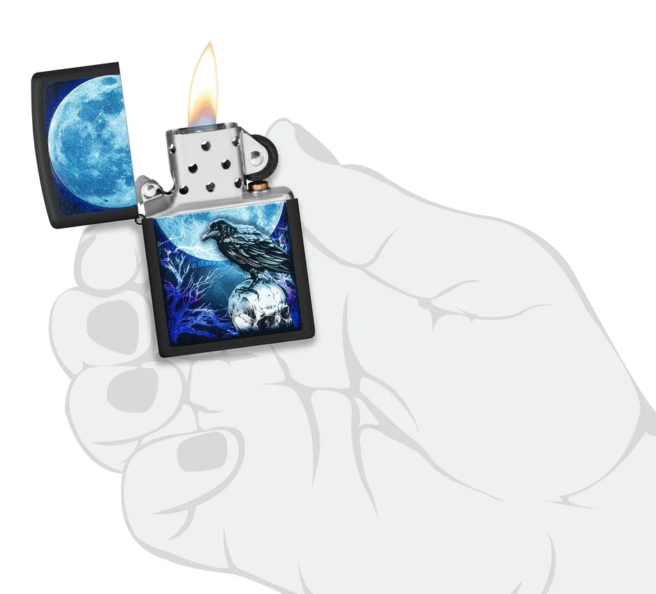 Diseño «Cuervo a la luz de la luna» Diseño «Cuervo a la luz de la luna»