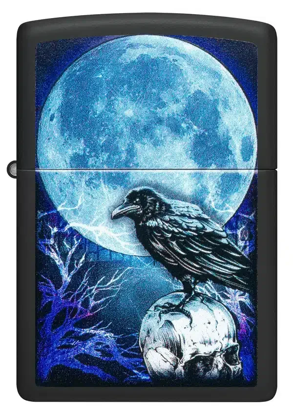 Diseño «Cuervo a la luz de la luna» Diseño «Cuervo a la luz de la luna»