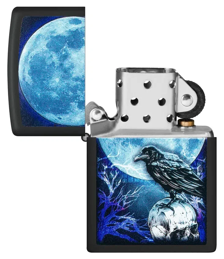 Diseño «Cuervo a la luz de la luna» Diseño «Cuervo a la luz de la luna»
