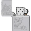 Diseño de calavera con cresta mohicana Diseño de calavera con cresta mohicana