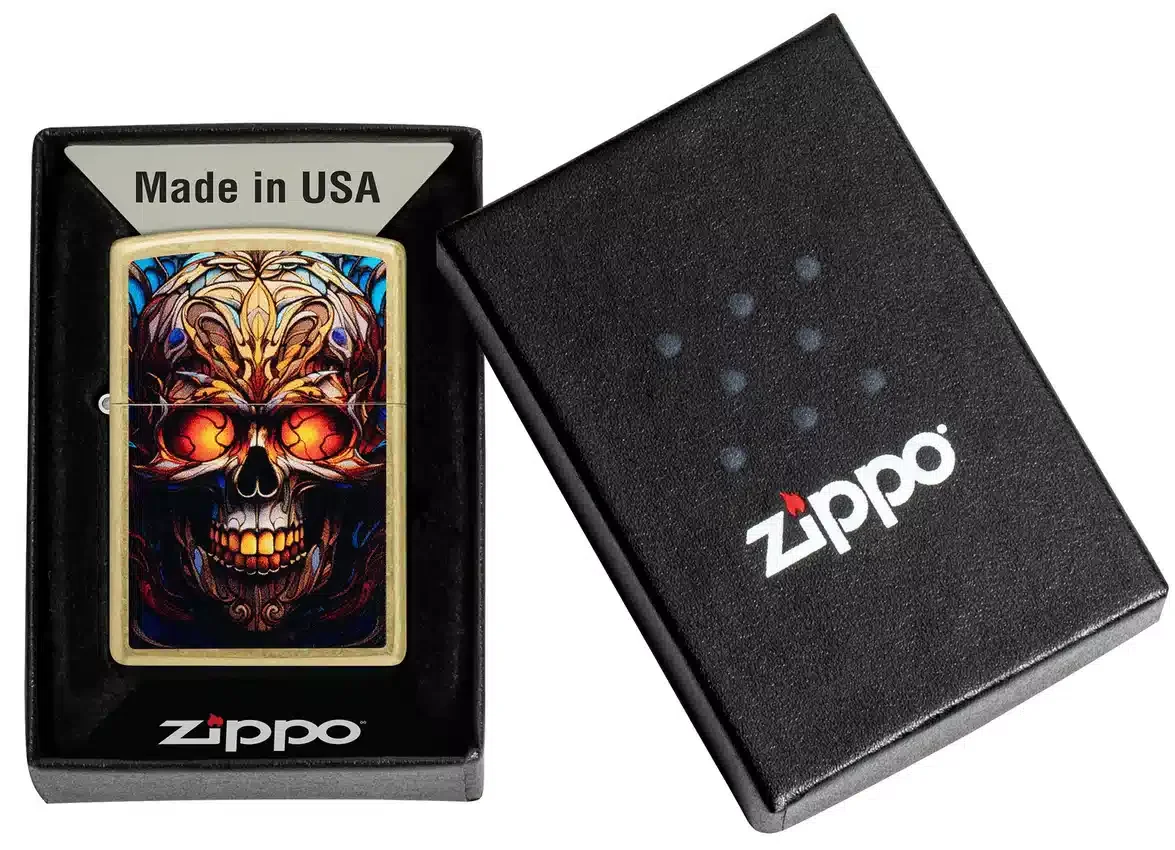 Diseño de calavera con efecto vitral Diseño de calavera con efecto vitral