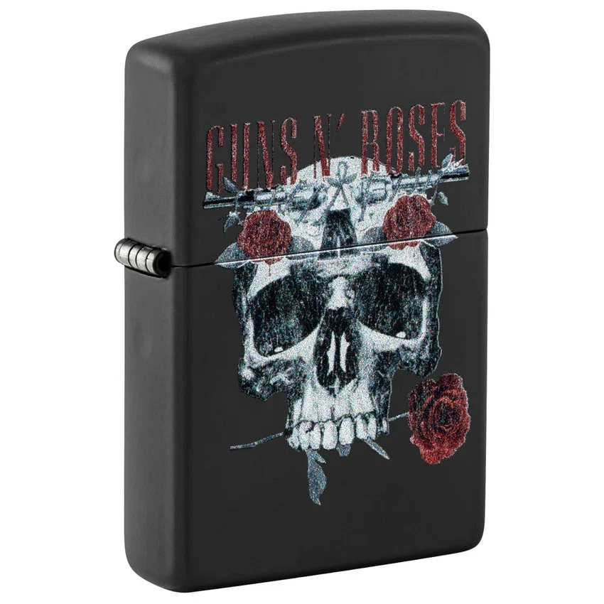 Diseño de calavera con flor de Guns N’ Roses Diseño de calavera con flor de Guns N’ Roses