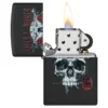 Diseño de calavera con flor de Guns N’ Roses Diseño de calavera con flor de Guns N’ Roses
