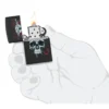 Diseño de calavera con flor de Guns N’ Roses Diseño de calavera con flor de Guns N’ Roses