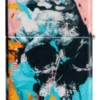 Diseño de calavera con grafitis Diseño de calavera con grafitis