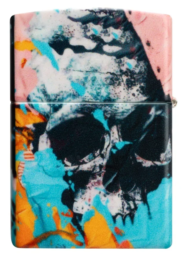 Diseño de calavera con grafitis Diseño de calavera con grafitis