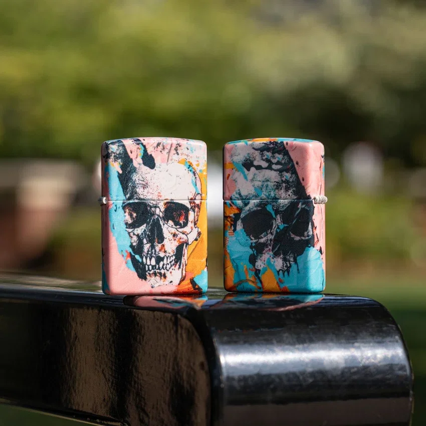 Diseño de calavera con grafitis Diseño de calavera con grafitis
