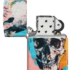 Diseño de calavera con grafitis Diseño de calavera con grafitis