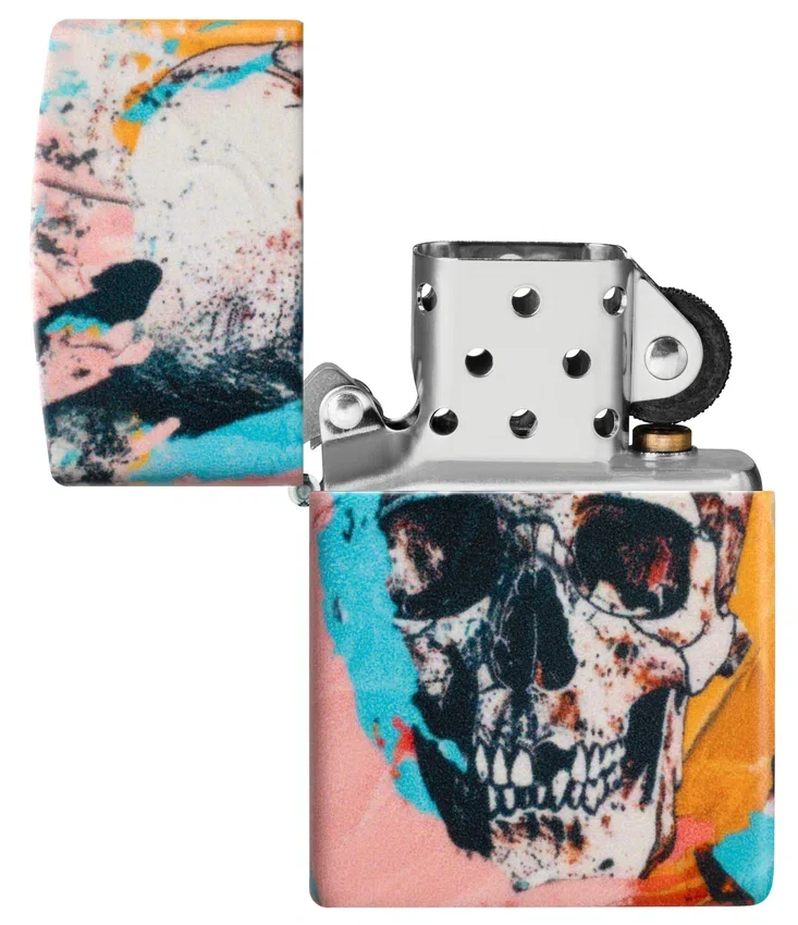 Diseño de calavera con grafitis Diseño de calavera con grafitis
