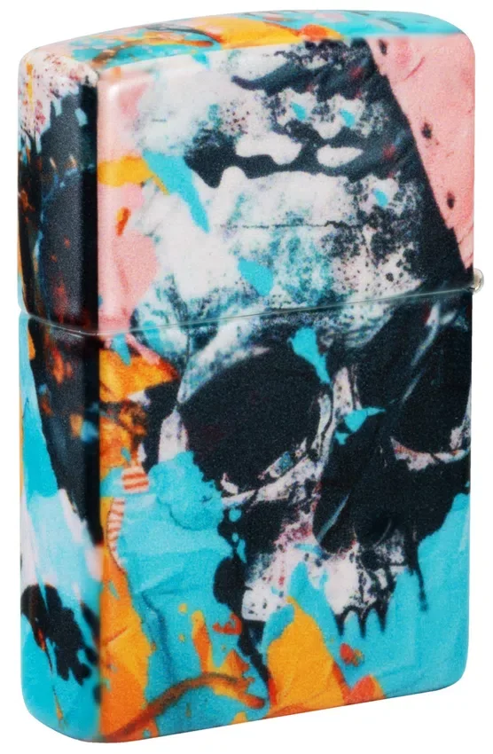 Diseño de calavera con grafitis Diseño de calavera con grafitis