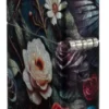 Diseño de calavera con mariposa Diseño de calavera con mariposa