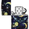 Diseño de calavera con mariposa Diseño de calavera con mariposa