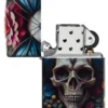 Diseño de calavera con mariposa Diseño de calavera con mariposa