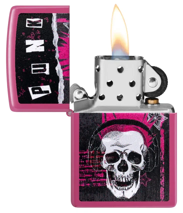 Diseño de calavera punk Diseño de calavera punk