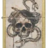 Diseño de calavera y huesos de serpiente Diseño de calavera y huesos de serpiente