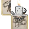 Diseño de calavera y huesos de serpiente Diseño de calavera y huesos de serpiente