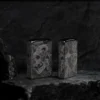 Diseño de calaveras con setas Diseño de calaveras con setas