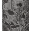 Diseño de calaveras con setas Diseño de calaveras con setas
