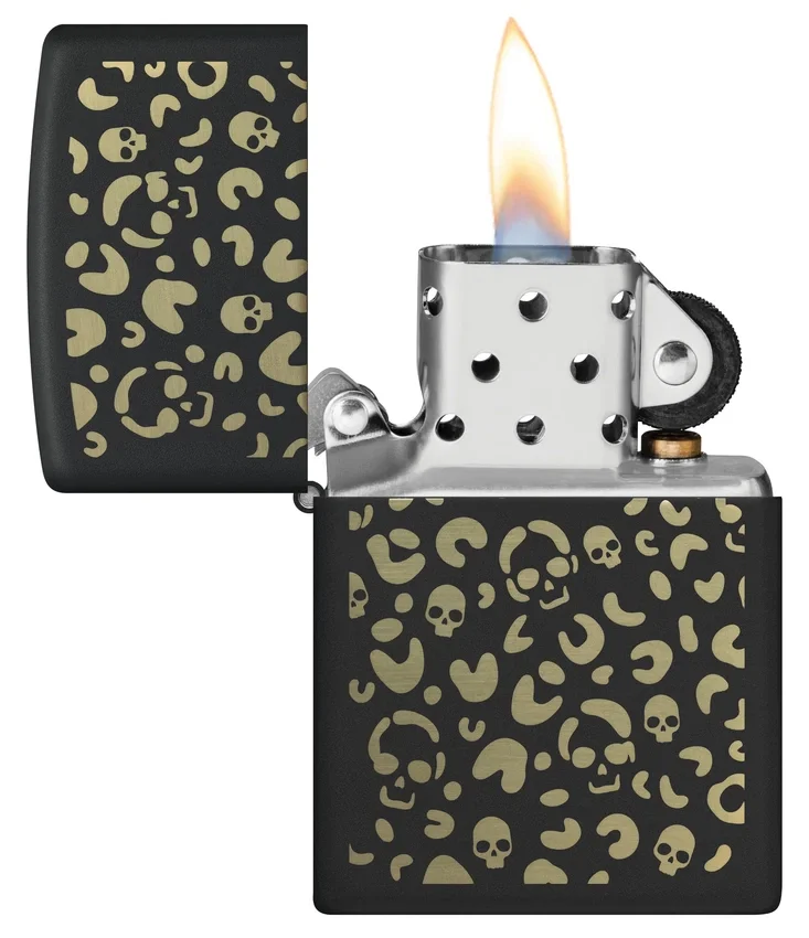 Diseño de calaveras de leopardo Diseño de calaveras de leopardo