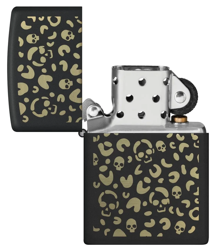 Diseño de calaveras de leopardo Diseño de calaveras de leopardo