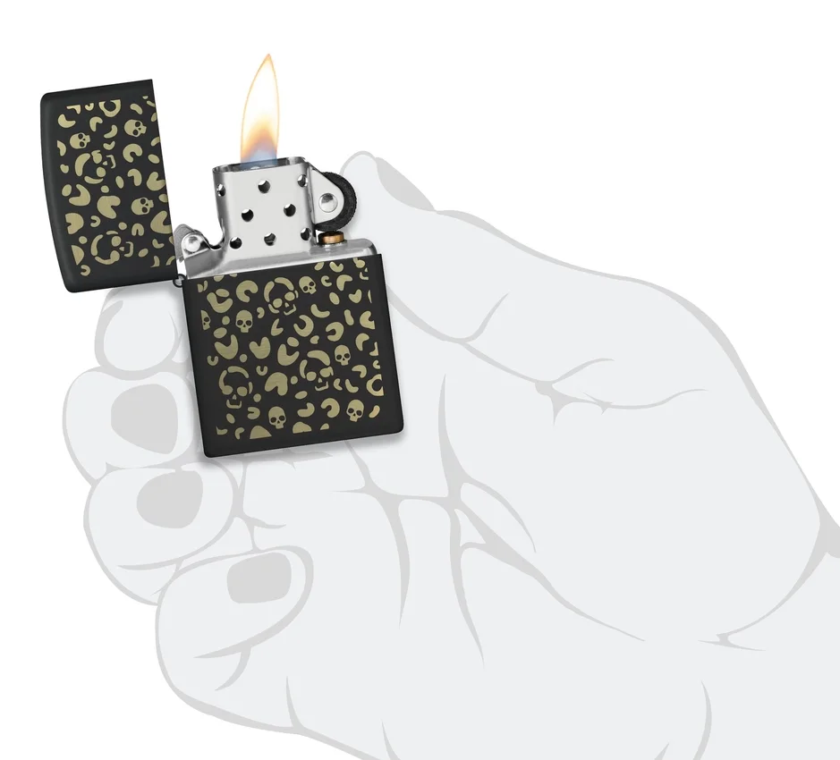 Diseño de calaveras de leopardo Diseño de calaveras de leopardo