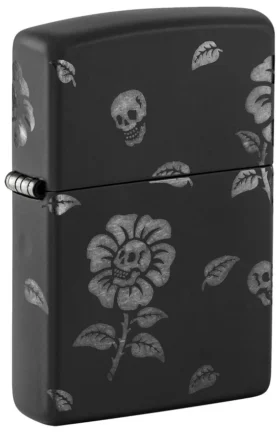 Diseño de calaveras florales