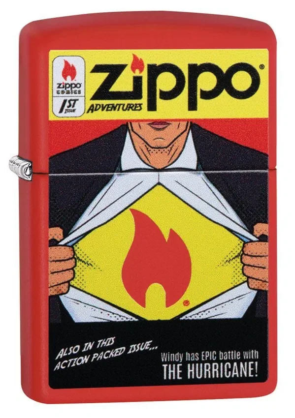 Diseño de cómic de zippo Diseño de cómic de zippo
