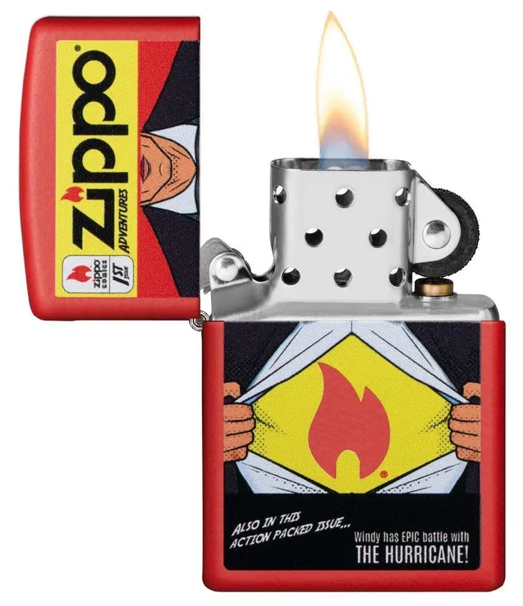 Diseño de cómic de zippo Diseño de cómic de zippo