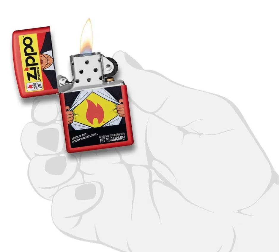 Diseño de cómic de zippo Diseño de cómic de zippo