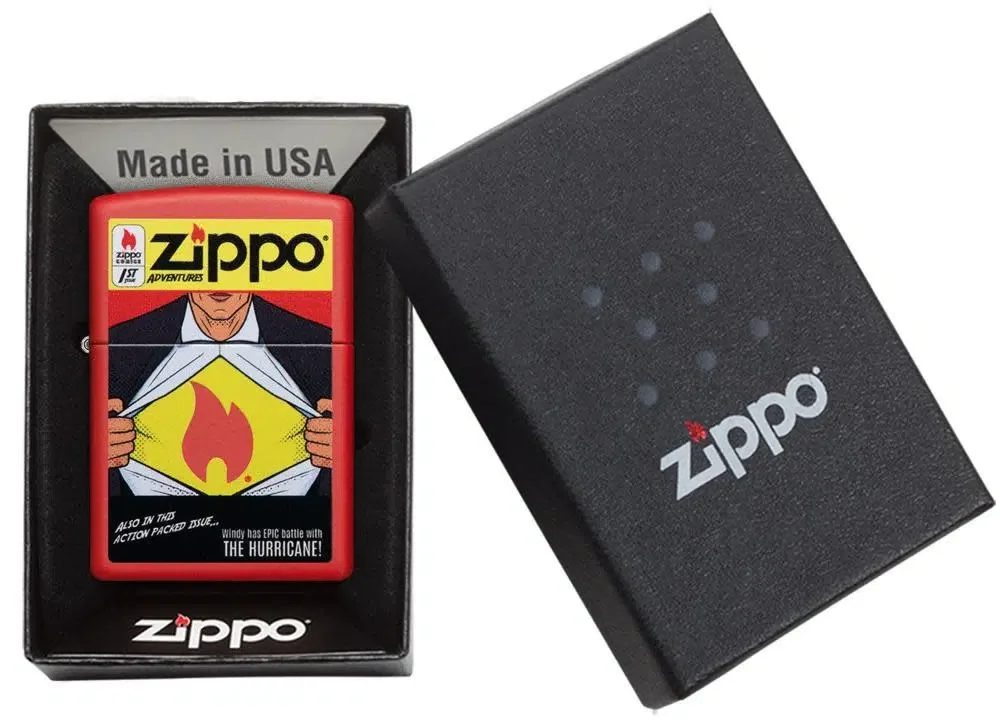 Diseño de cómic de zippo Diseño de cómic de zippo