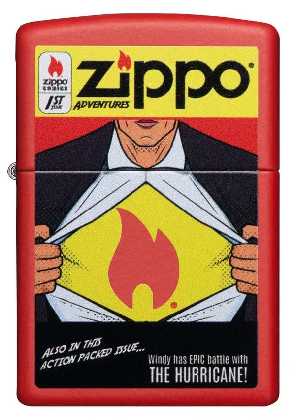 Diseño de cómic de zippo Diseño de cómic de zippo