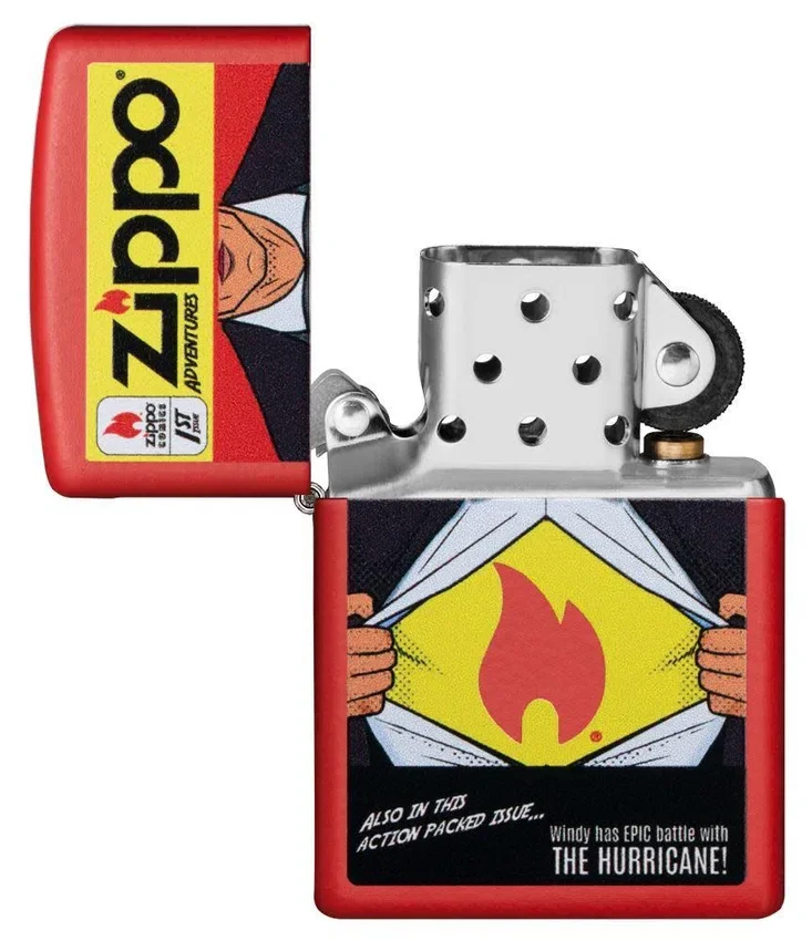 Diseño de cómic de zippo Diseño de cómic de zippo